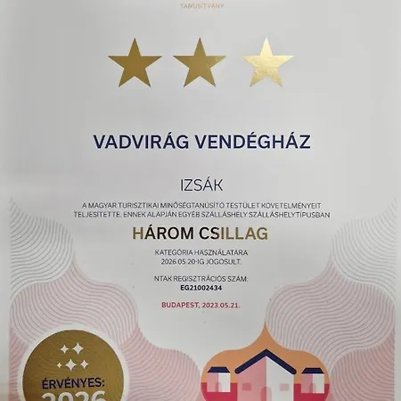 Vadvirag Vendeghaz 게스트하우스